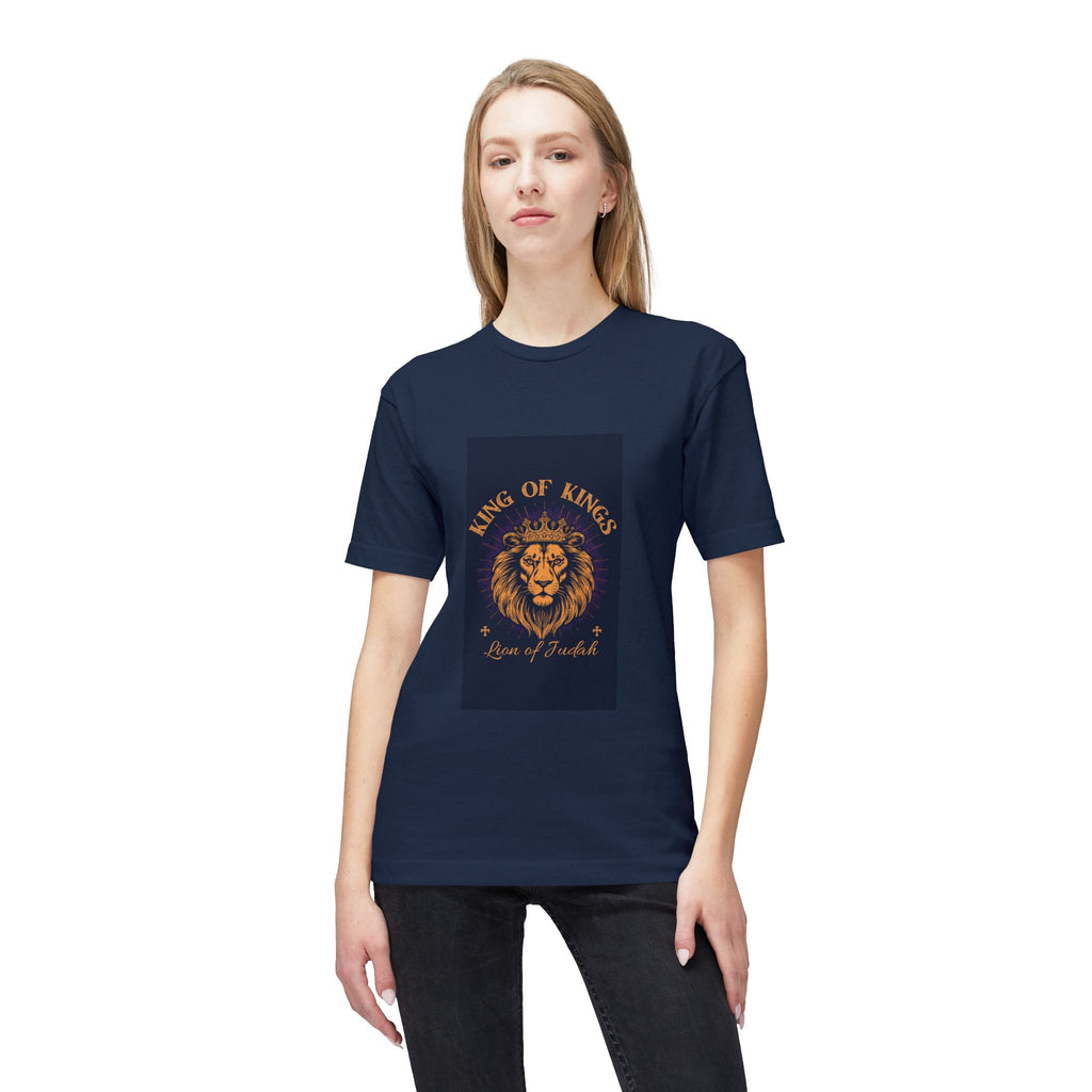 King of Kings Lion T-Shirt – Born of Faith Christian Graphic Tee