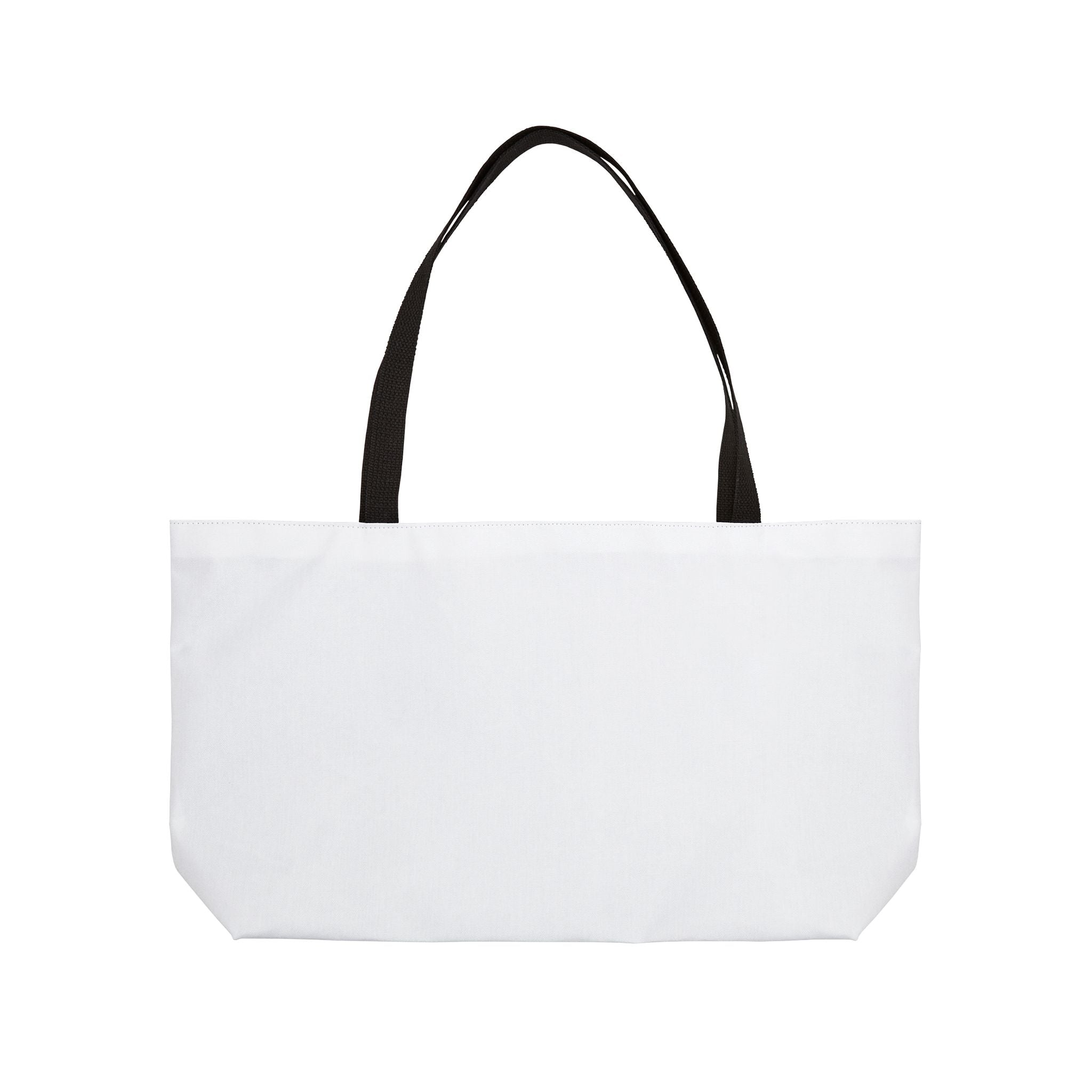 Weekender Tote Bag — 'Hope' Floral Frame Canvas Beach & Travel Bag