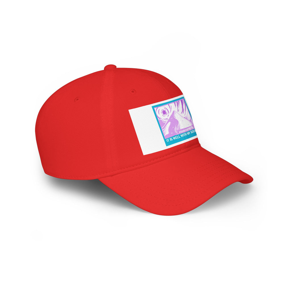 Baseball Cap — 'It Is Well With My Soul' Spiritual Vintage Graphic Hat