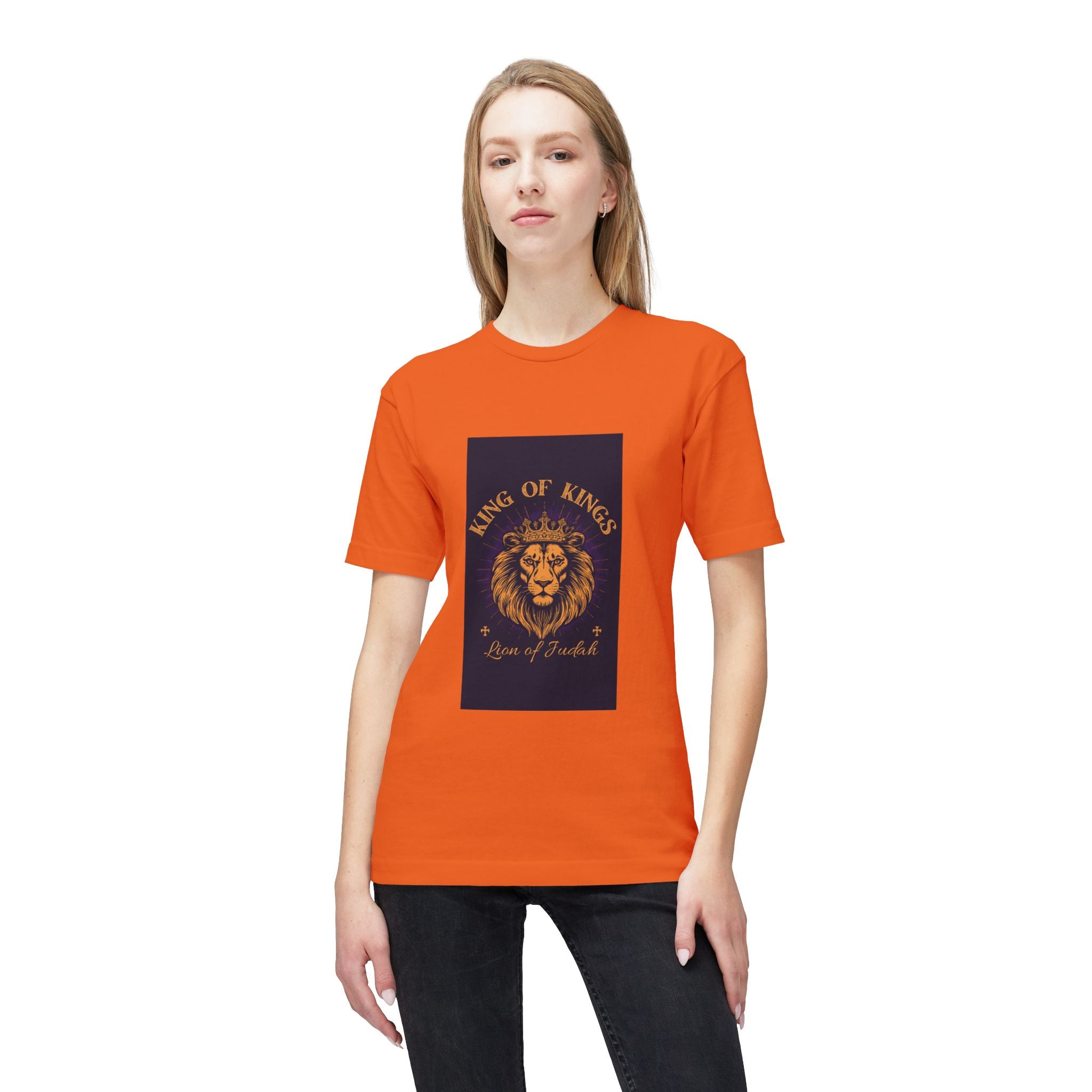 King of Kings Lion T-Shirt – Born of Faith Christian Graphic Tee