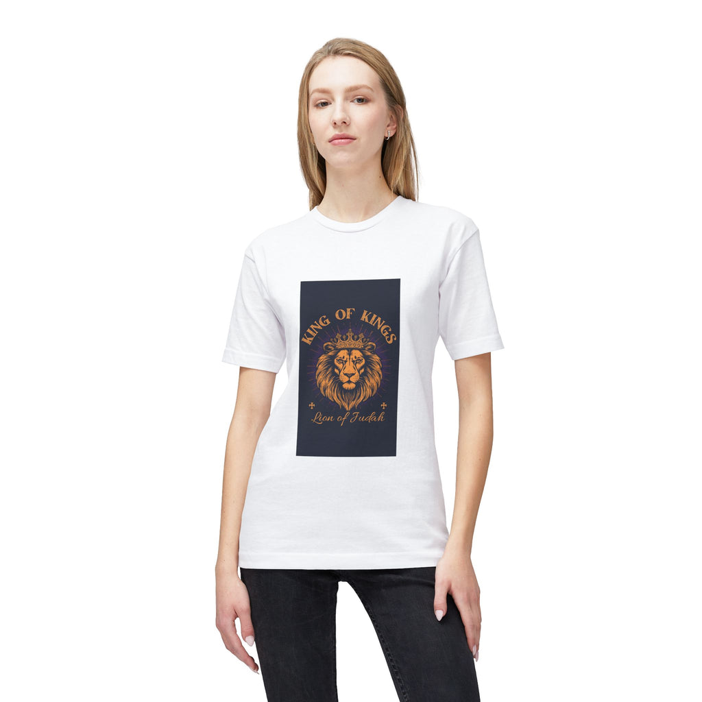 King of Kings Lion T-Shirt – Born of Faith Christian Graphic Tee