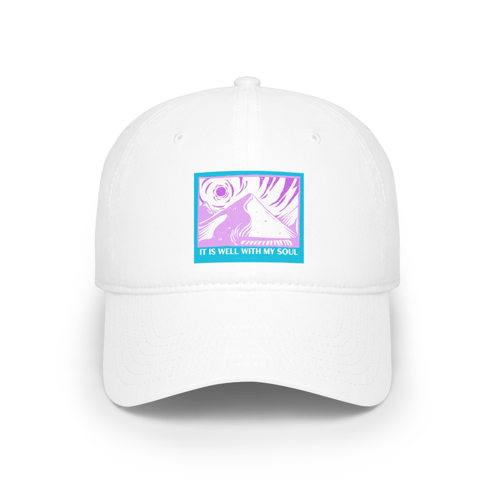 Baseball Cap — 'It Is Well With My Soul' Spiritual Vintage Graphic Hat