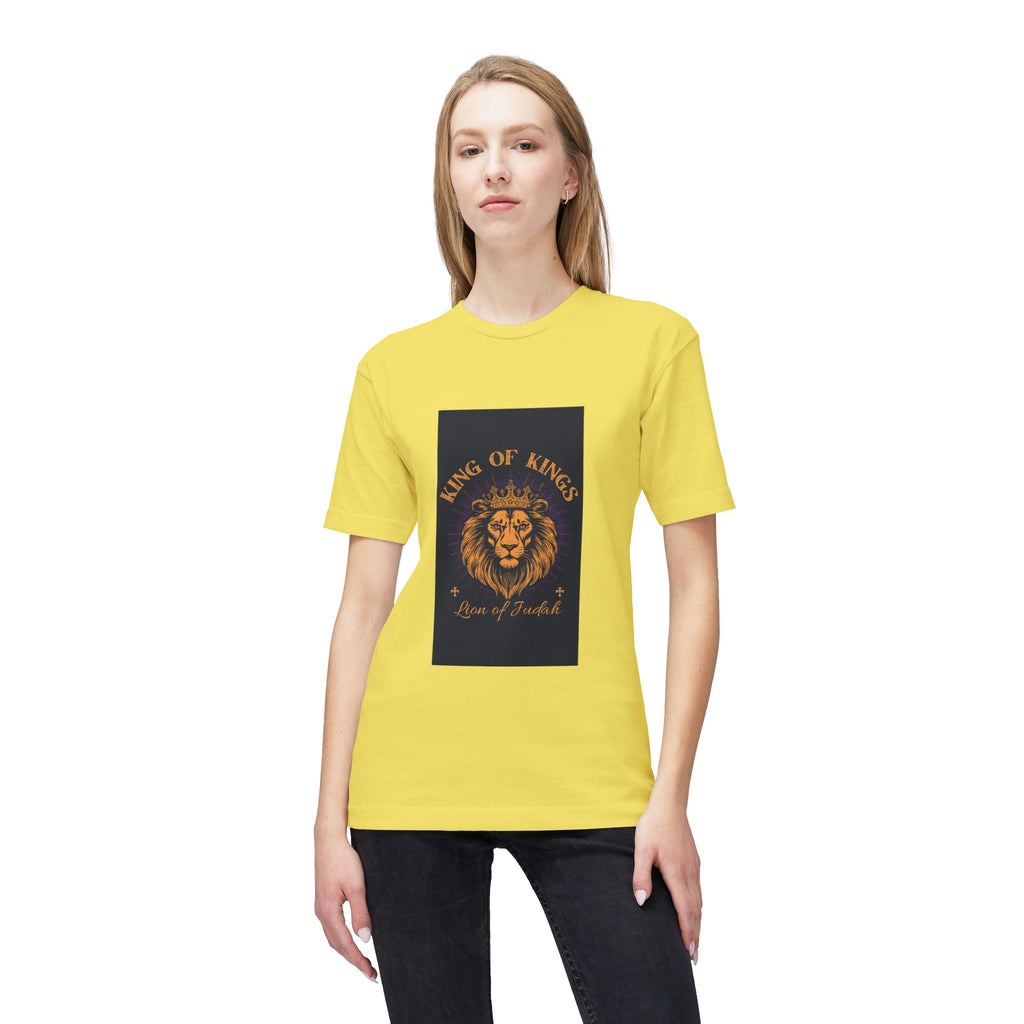 King of Kings Lion T-Shirt – Born of Faith Christian Graphic Tee