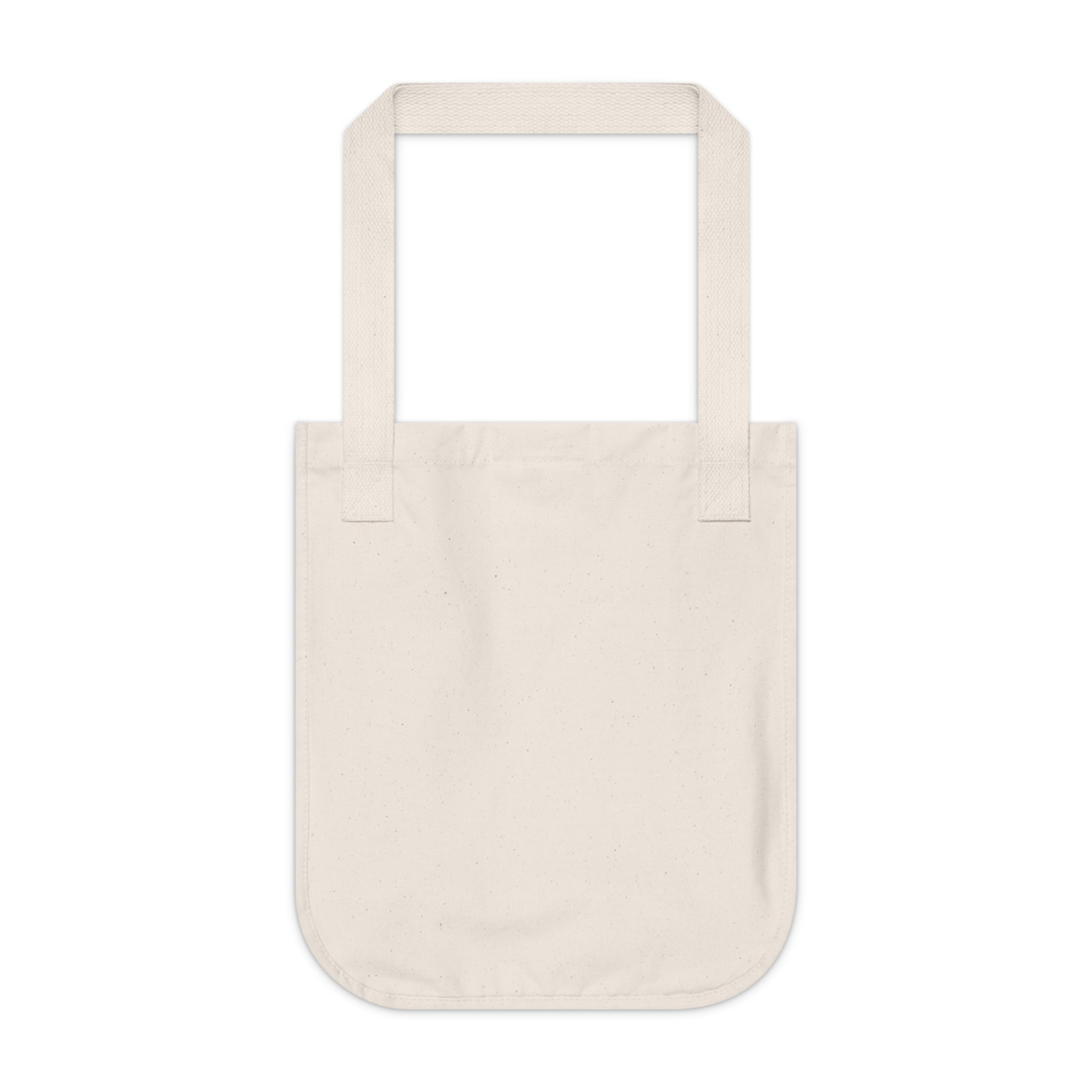 Tote Bag — "Lord Walk Me Through" Sunset Flame Organic Canvas Tote