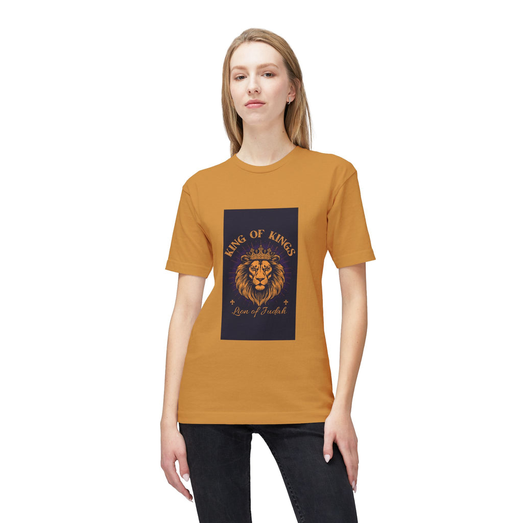 King of Kings Lion T-Shirt – Born of Faith Christian Graphic Tee