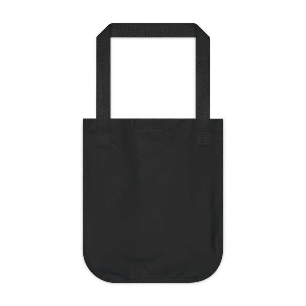 Tote Bag — "Lord Walk Me Through" Sunset Flame Organic Canvas Tote