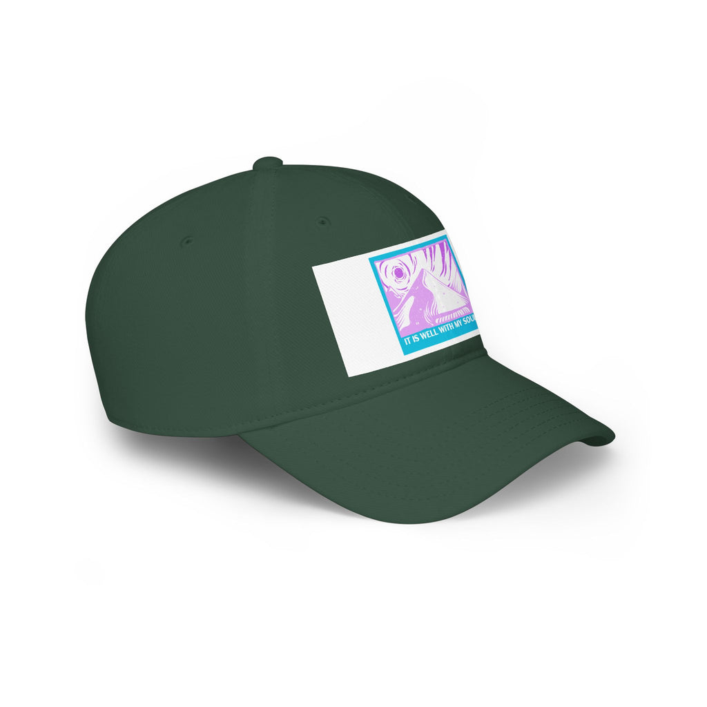 Baseball Cap — 'It Is Well With My Soul' Spiritual Vintage Graphic Hat
