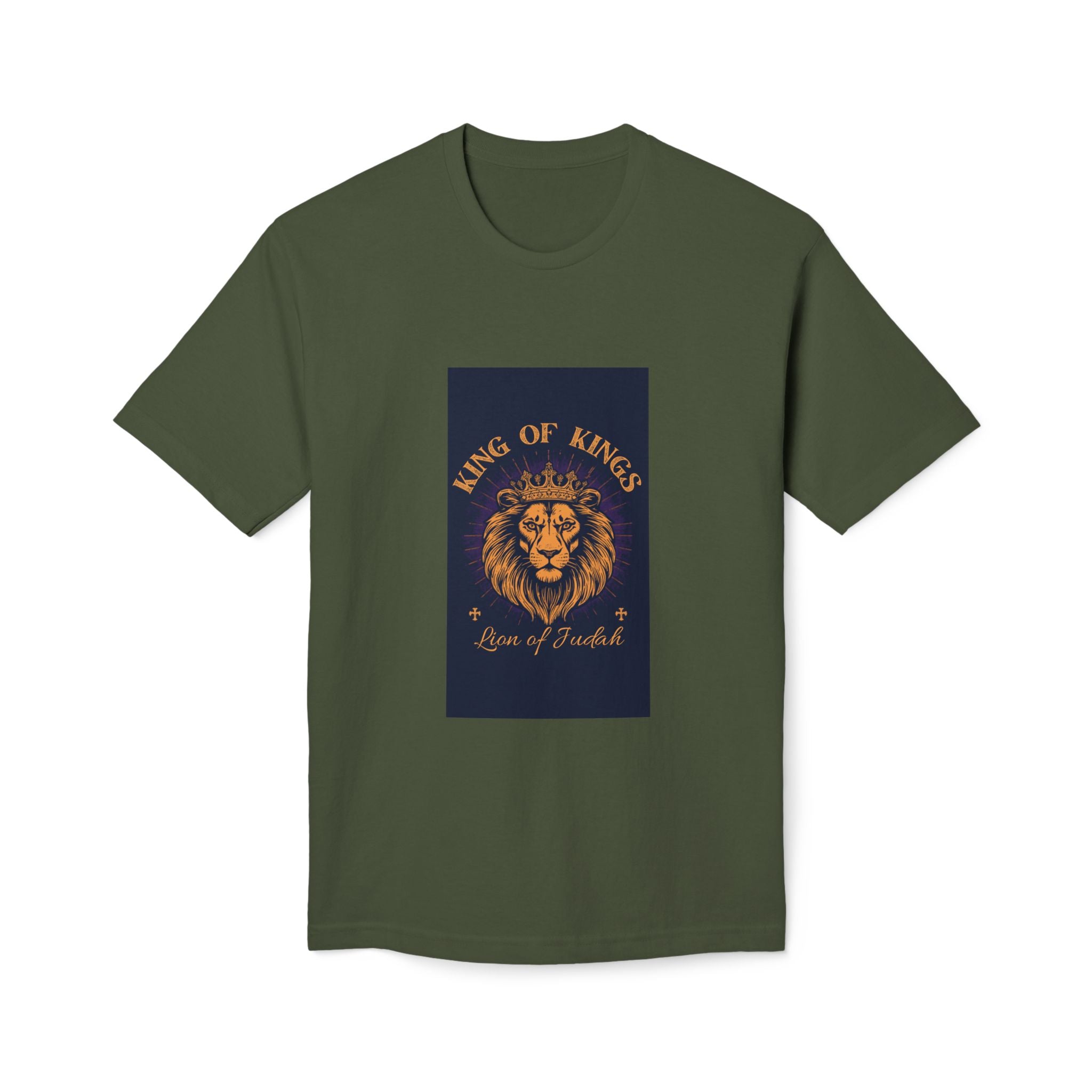 King of Kings Lion T-Shirt – Born of Faith Christian Graphic Tee