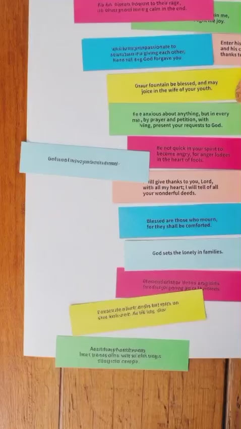 Bible Verses in a Jar, Christian Gifts, Prayer Gifts